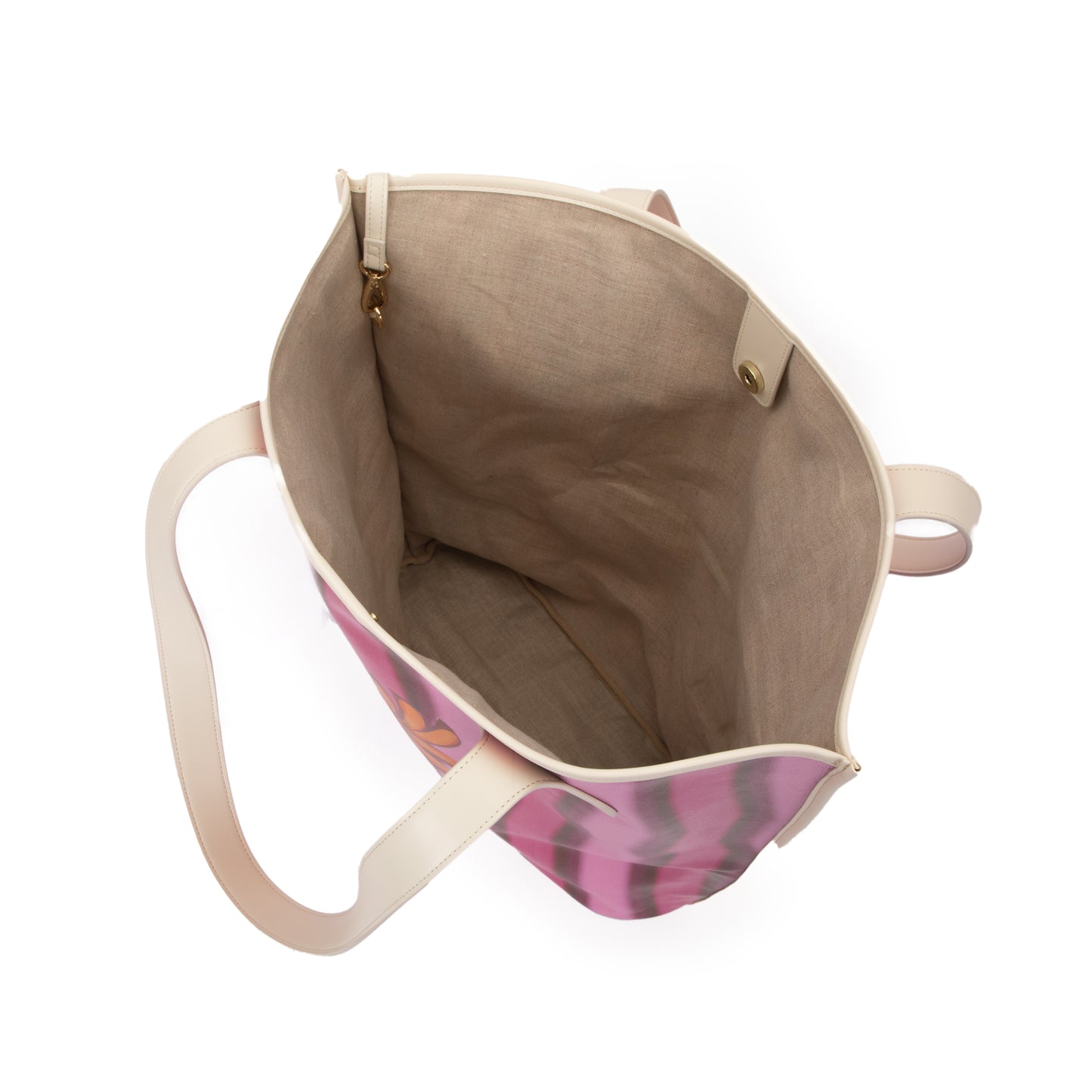 La Playa Tote - Lilac Stripe