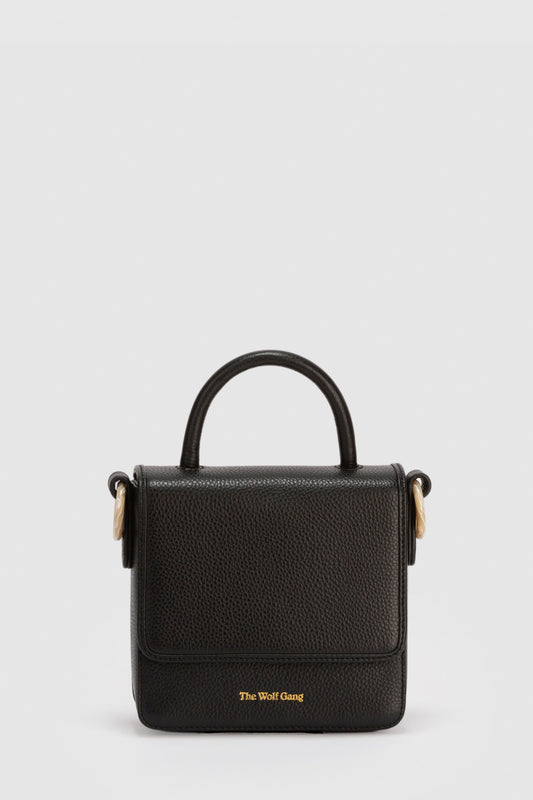 Layla Mini Box Bag - Noir