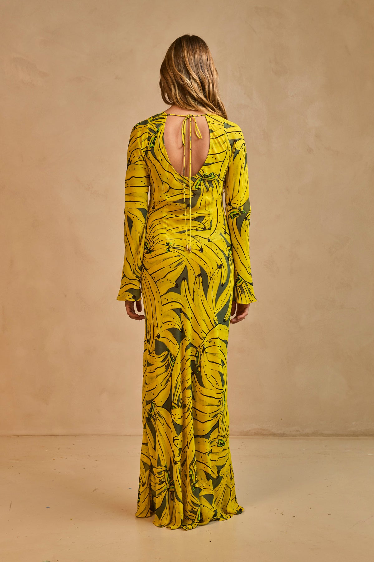 Lottie Maxi Dress - Banana