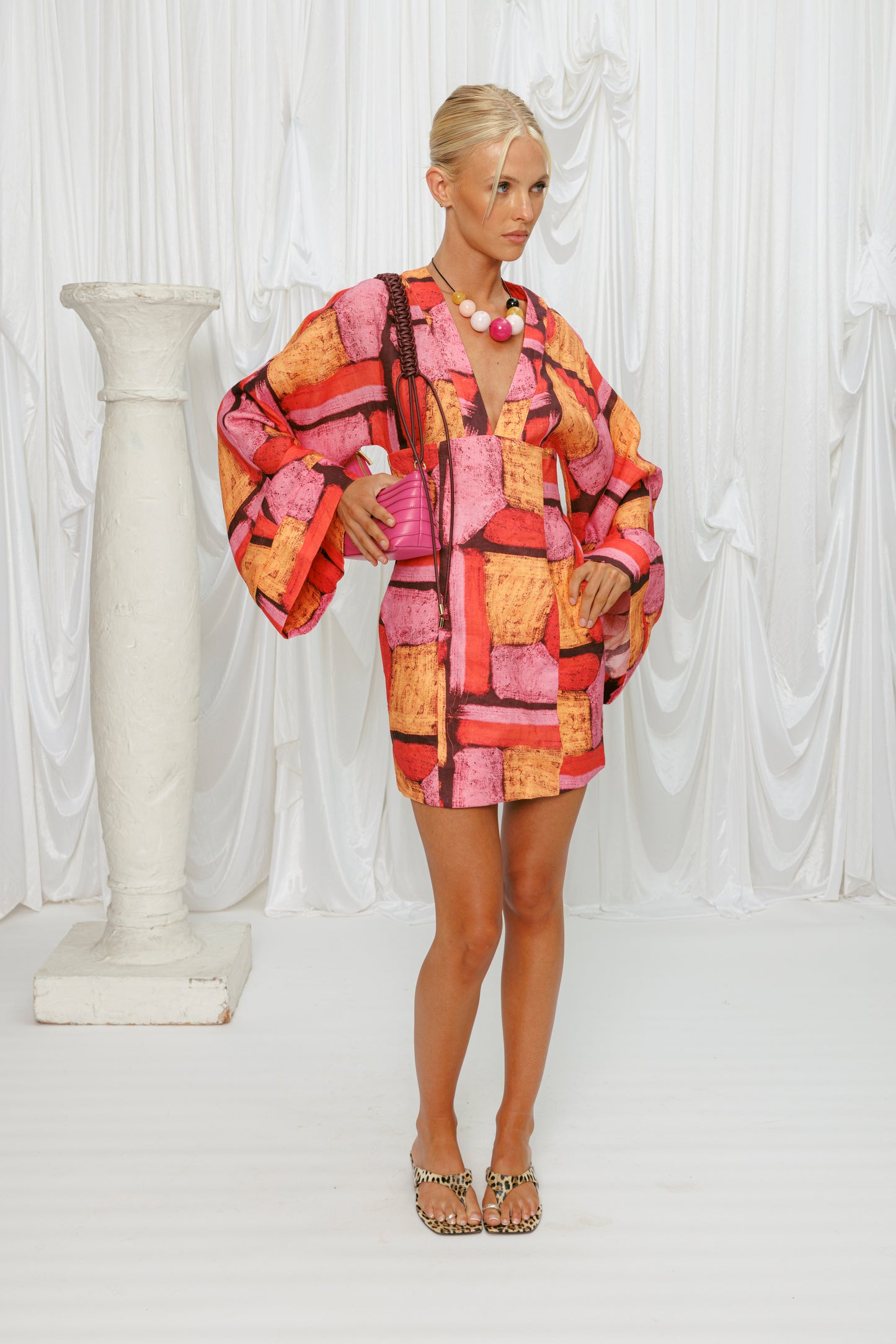 Elara Mini Dress - Mosaic