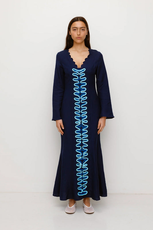 Zabelle Maxi Dress - Ink