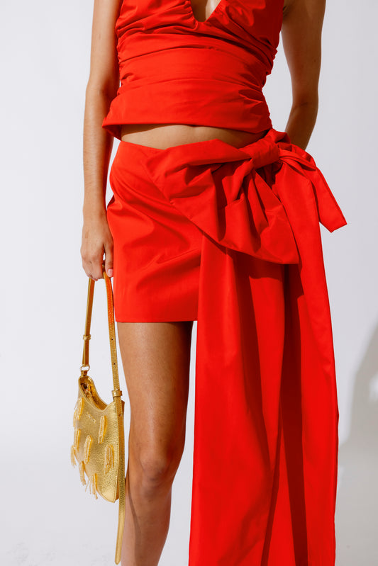 Luella Skirt - Cherry