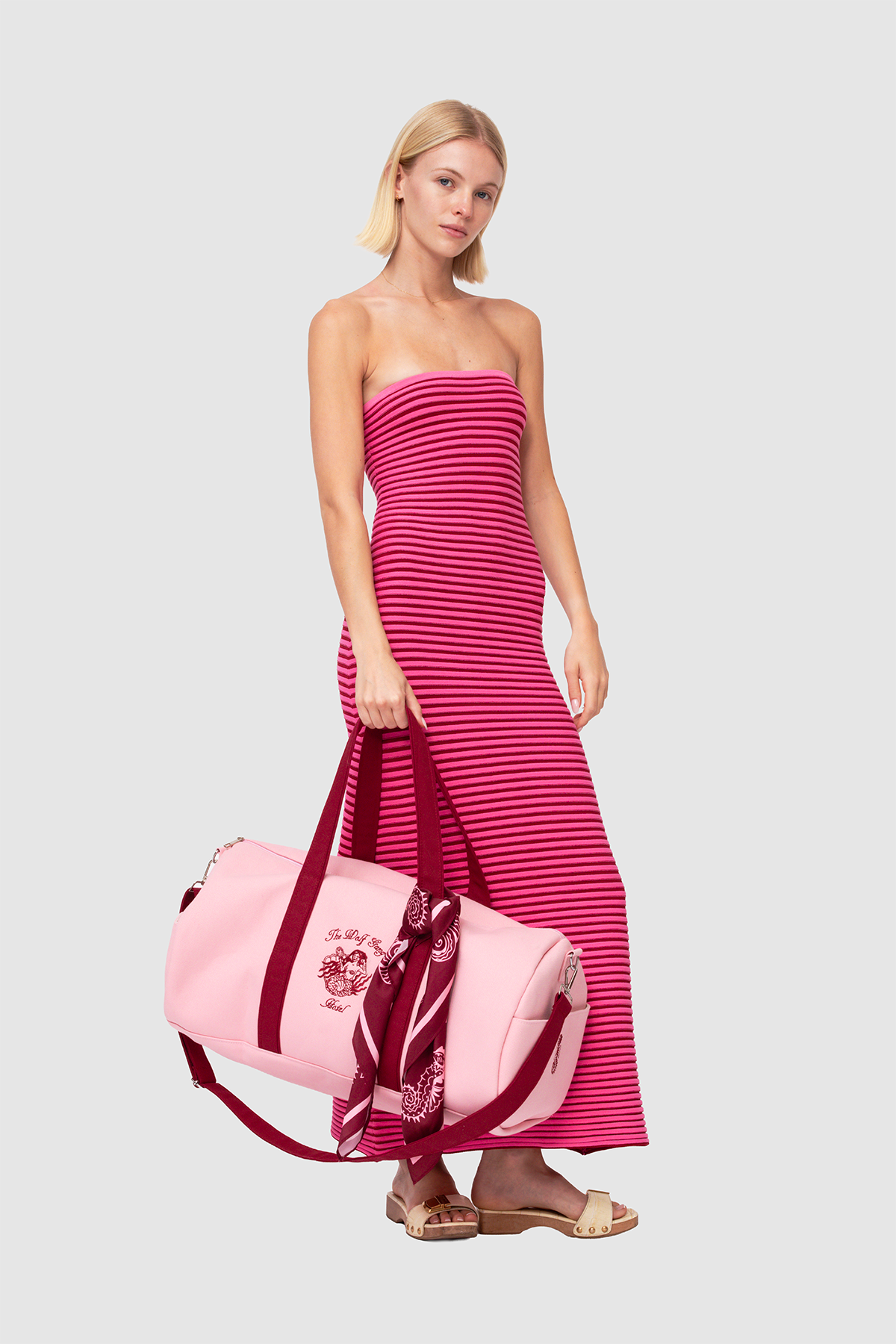 Sirena Weekender Bag + Scarf