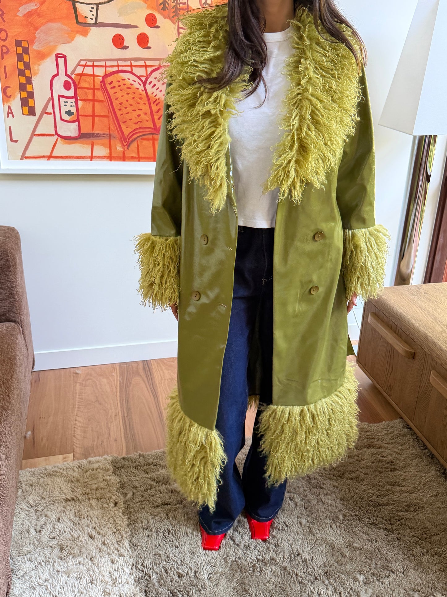 Abrigo Coat - Moss