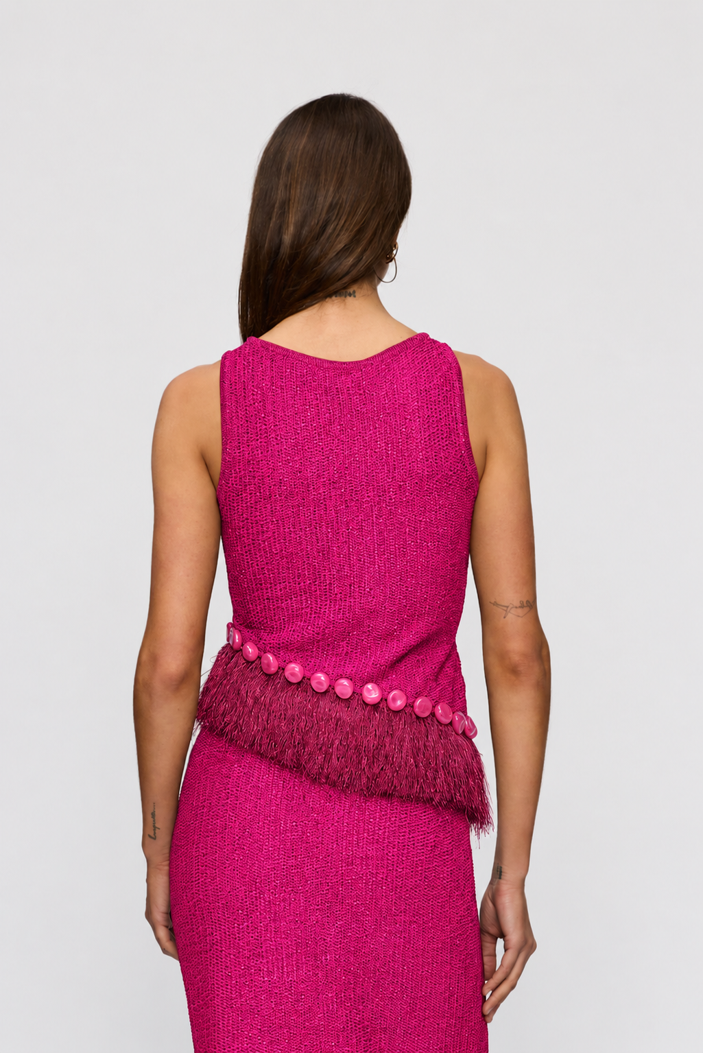 Casilda Tank - Flamingo