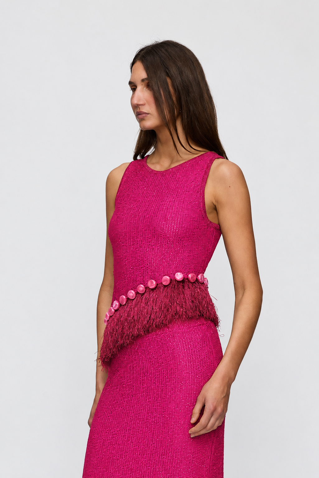 Casilda Tank - Flamingo