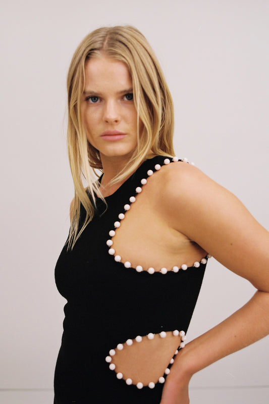 Escena Midi Dress - Noir