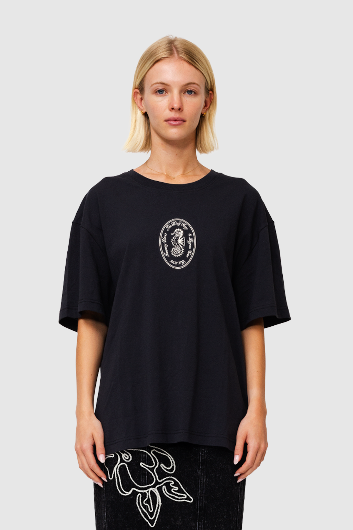 Relaxed Camiseta - Ash