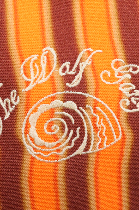 Bolsa Beauty Bag - Tangerine Stripe