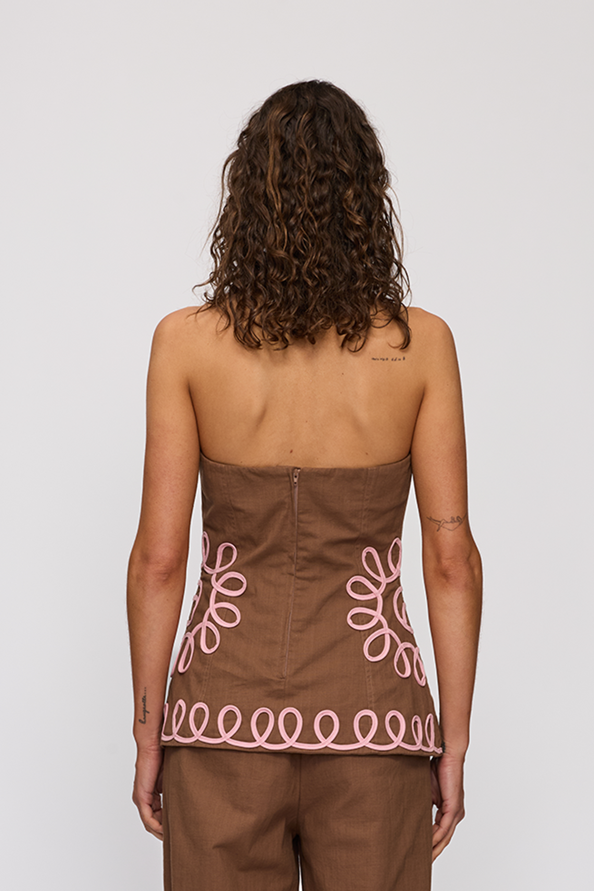 Estela Bustier - Chocolate