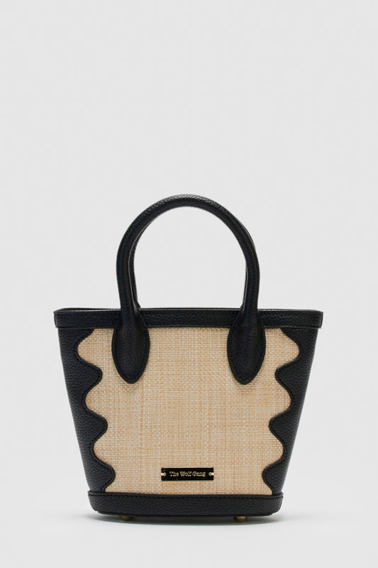 Blanca Wave Bag - Noir