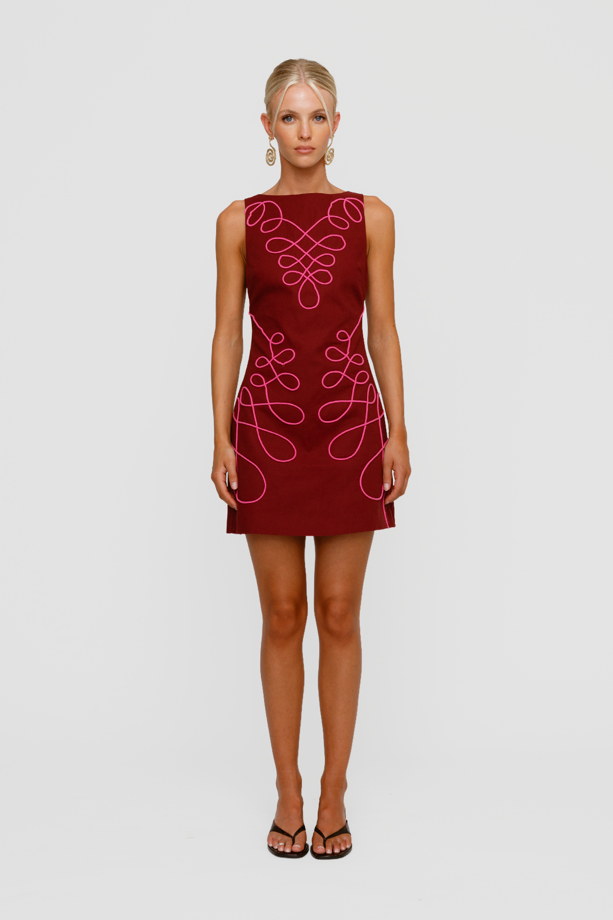 Lera Mini Dress - Magenta