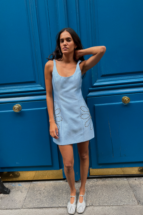 Seda Mini Dress - Sky