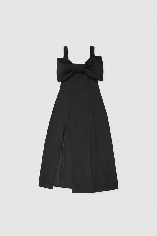 Cinta Midi Dress - Noir