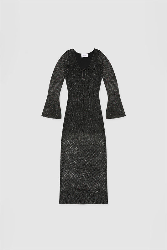 Coi Sequin Dress - Noir