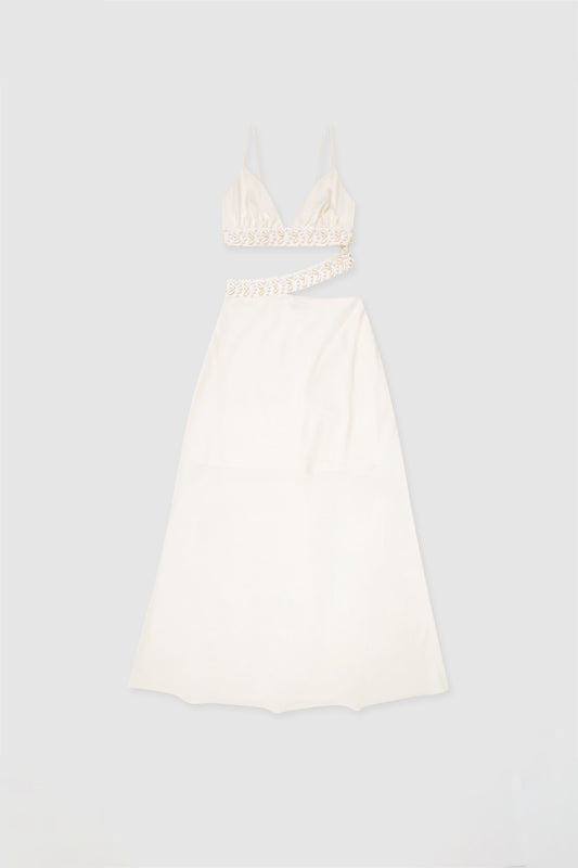 La Playa Maxi Dress - Ivory