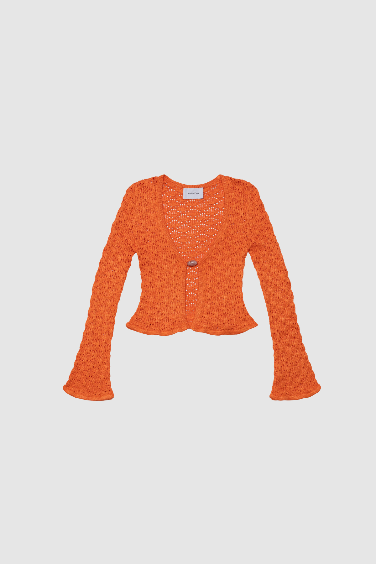 Amara Knit Cardigan - Coral