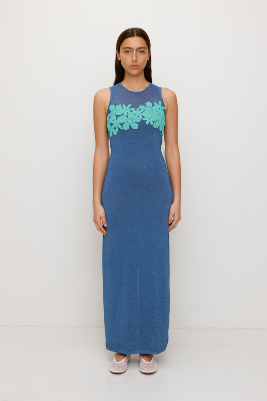 Camilla Maxi Dress - Cornflower