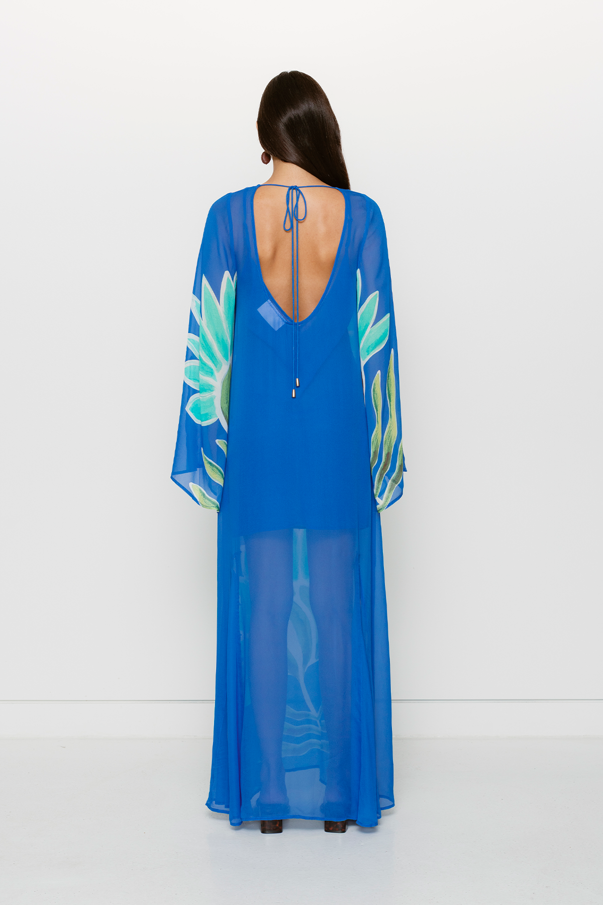 Solsana Long Sleeve Dress - Fern