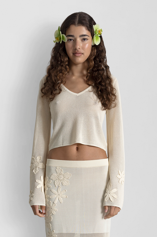 Iris Blouse - Ivory