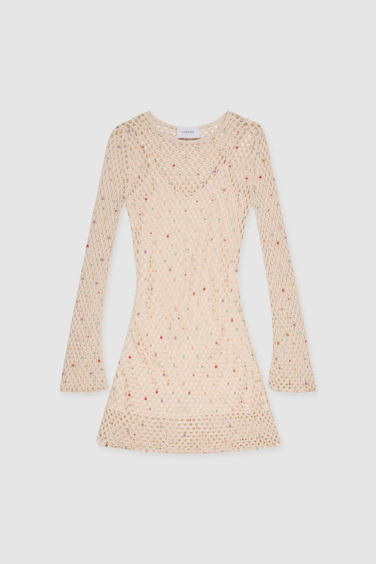 Perla Mini Dress - Vanilla