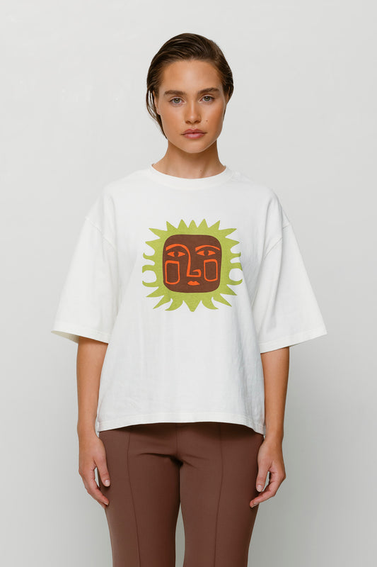 Sol T-shirt - Ivory
