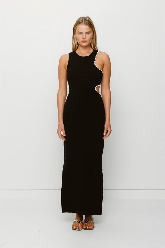 Escena Midi Dress - Noir