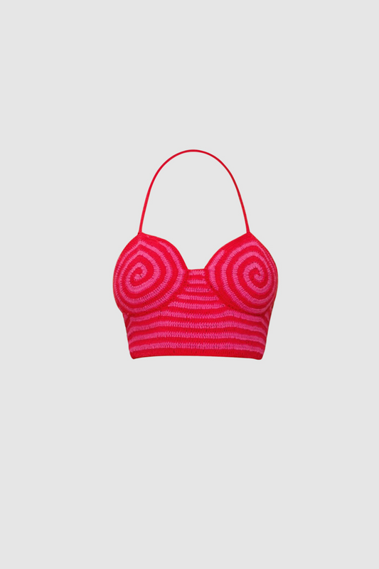 Bellezza Crochet Top - Candy