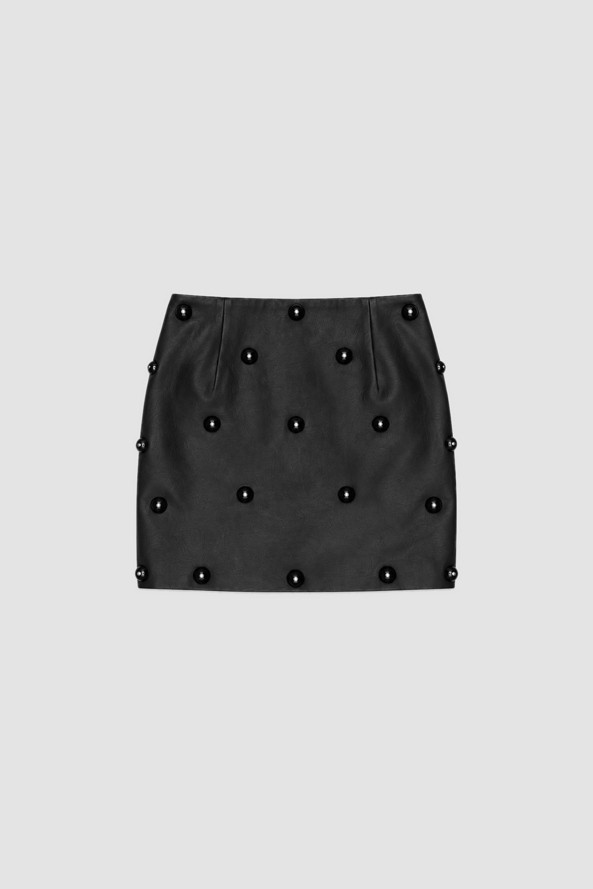 Cielo Mini Skirt - Noir flatlay