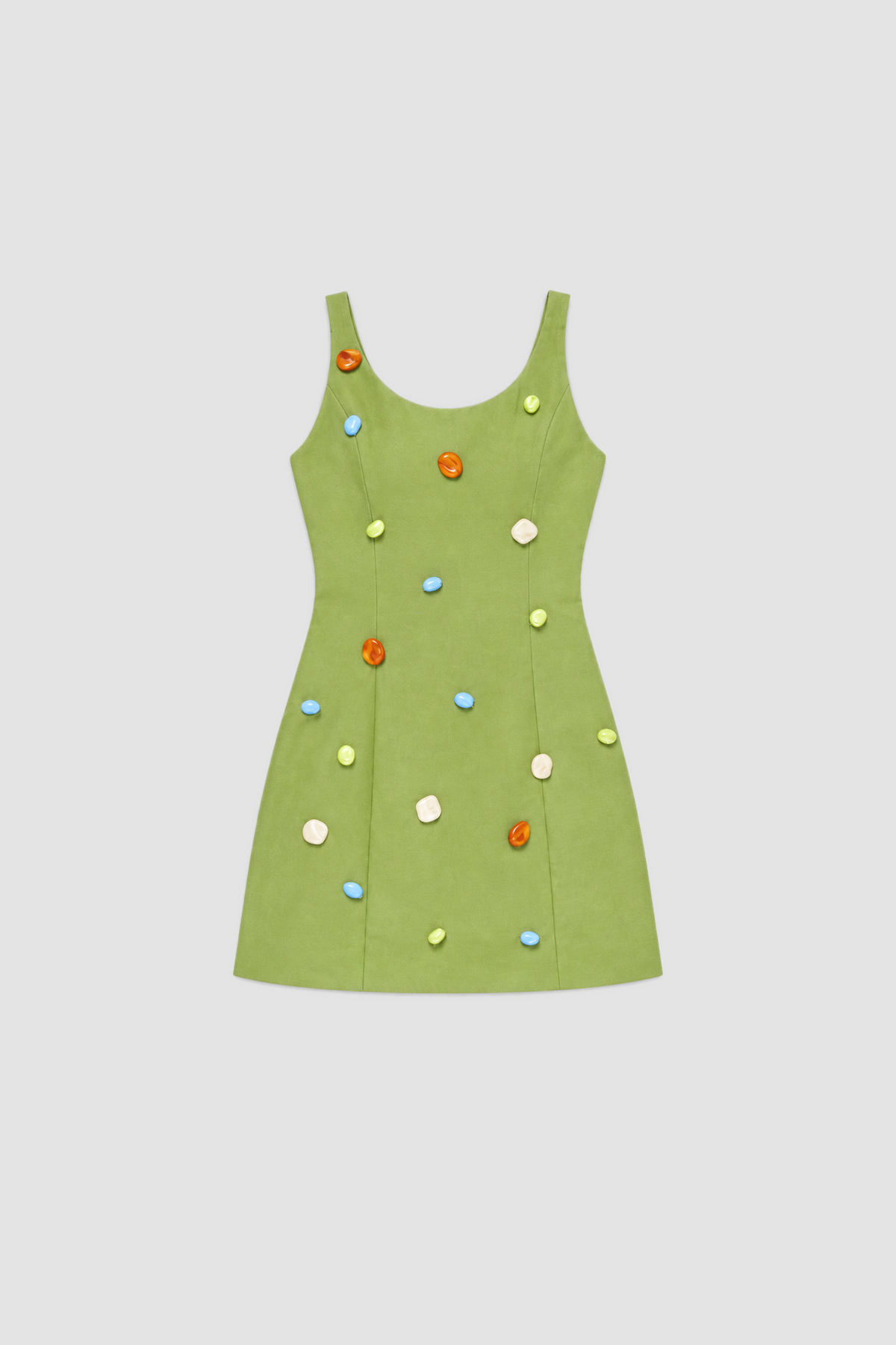 Romy Mini Dress - Olive