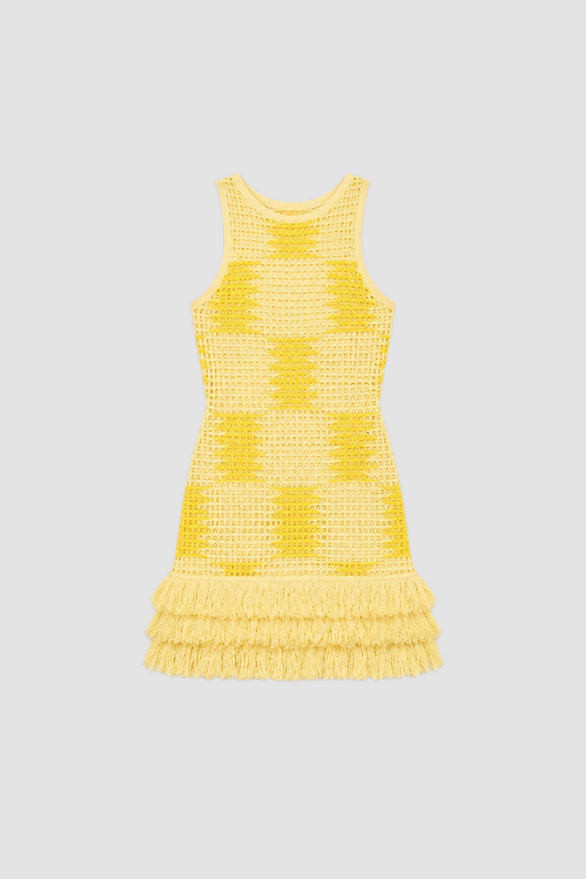 Thera Mini Dress - Butter flatlay