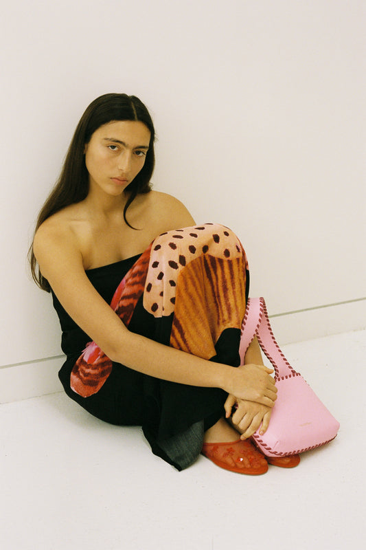 Kora Maxi Dress - Noir Abstract