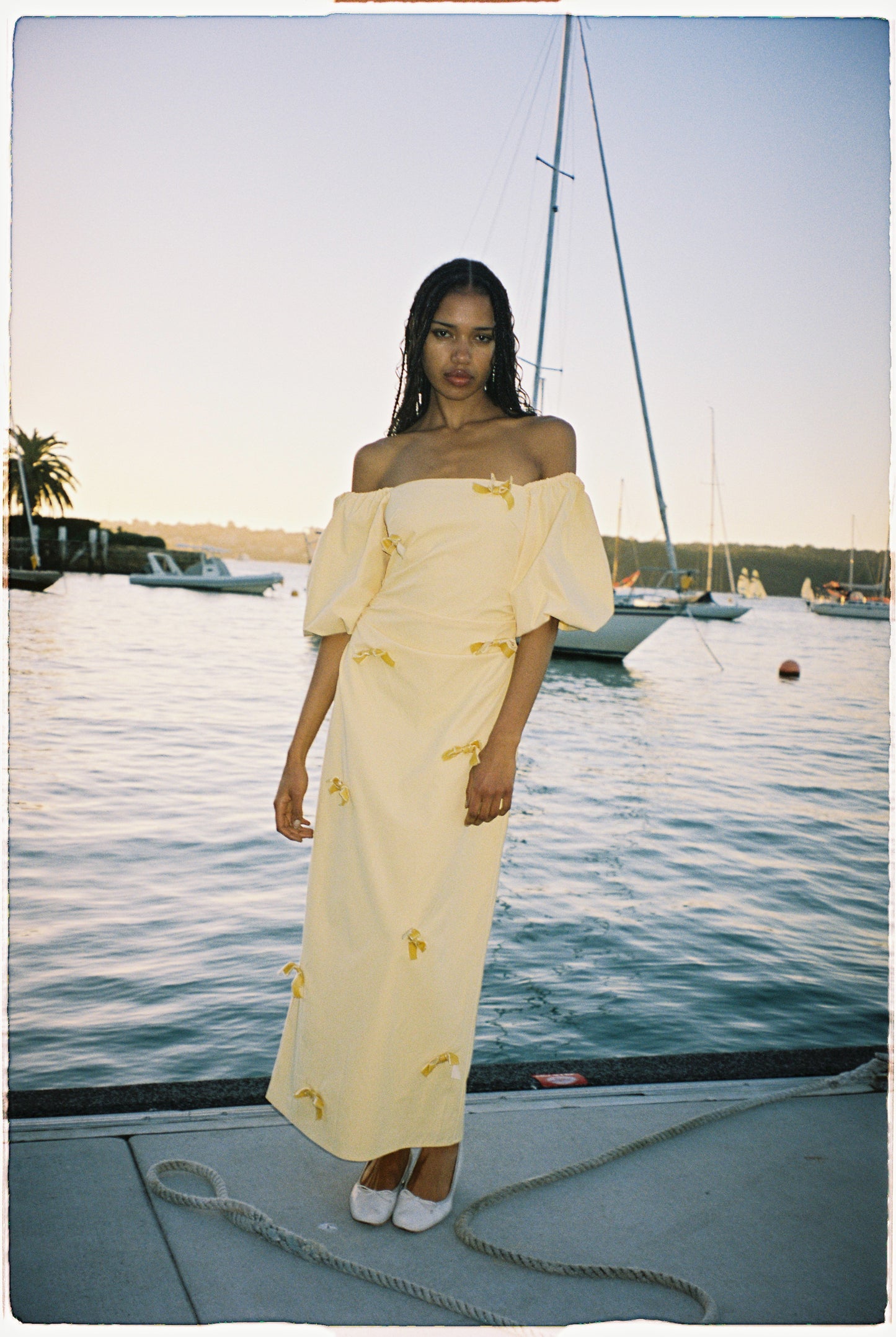 Amar Midi Dress - Butter