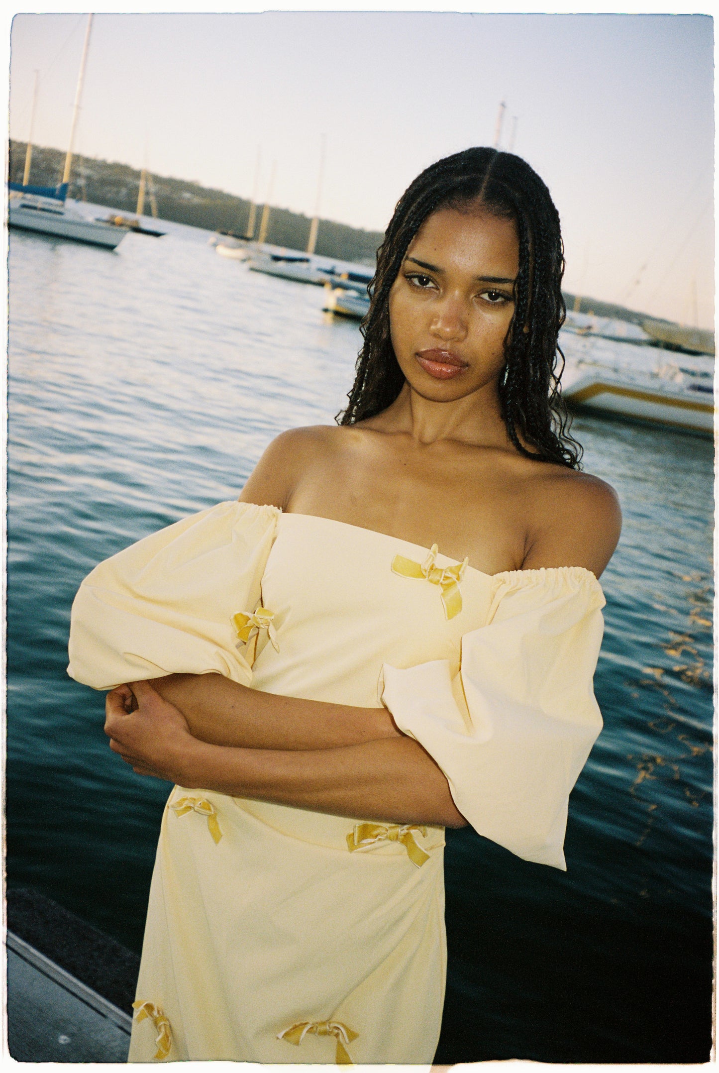 Amar Midi Dress - Butter