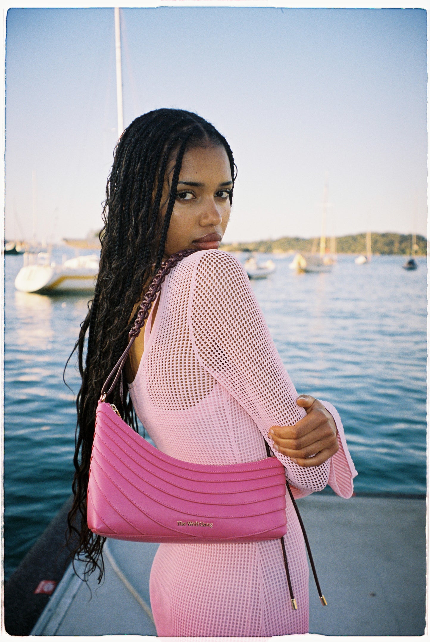 Calla Shoulder Bag - Magenta