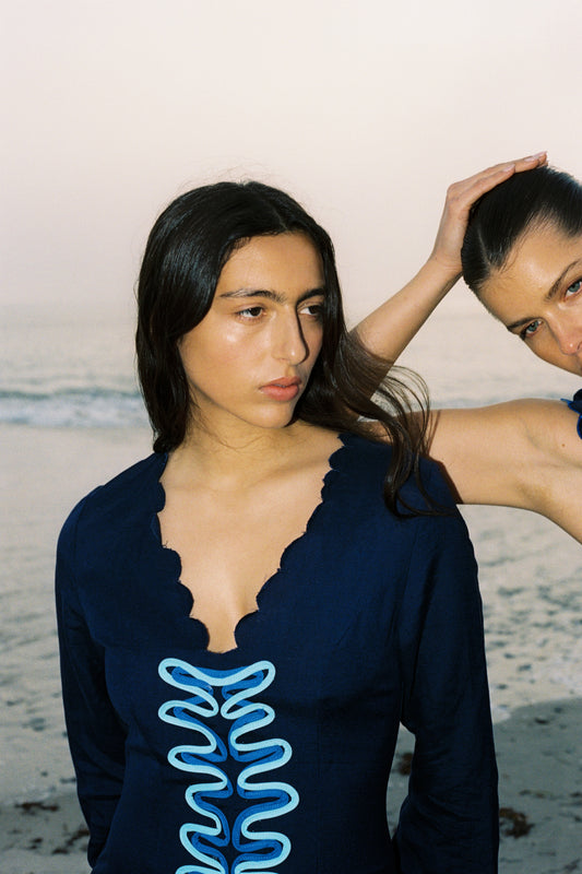 Zabelle Maxi Dress - Ink