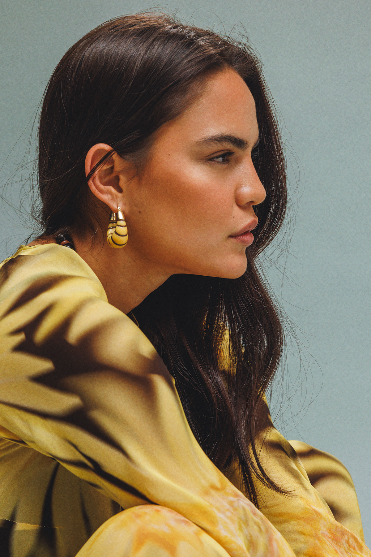 Lottie Maxi Dress - Chocolate Sunflower