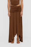 Piero Maxi Skirt - Chocolate
