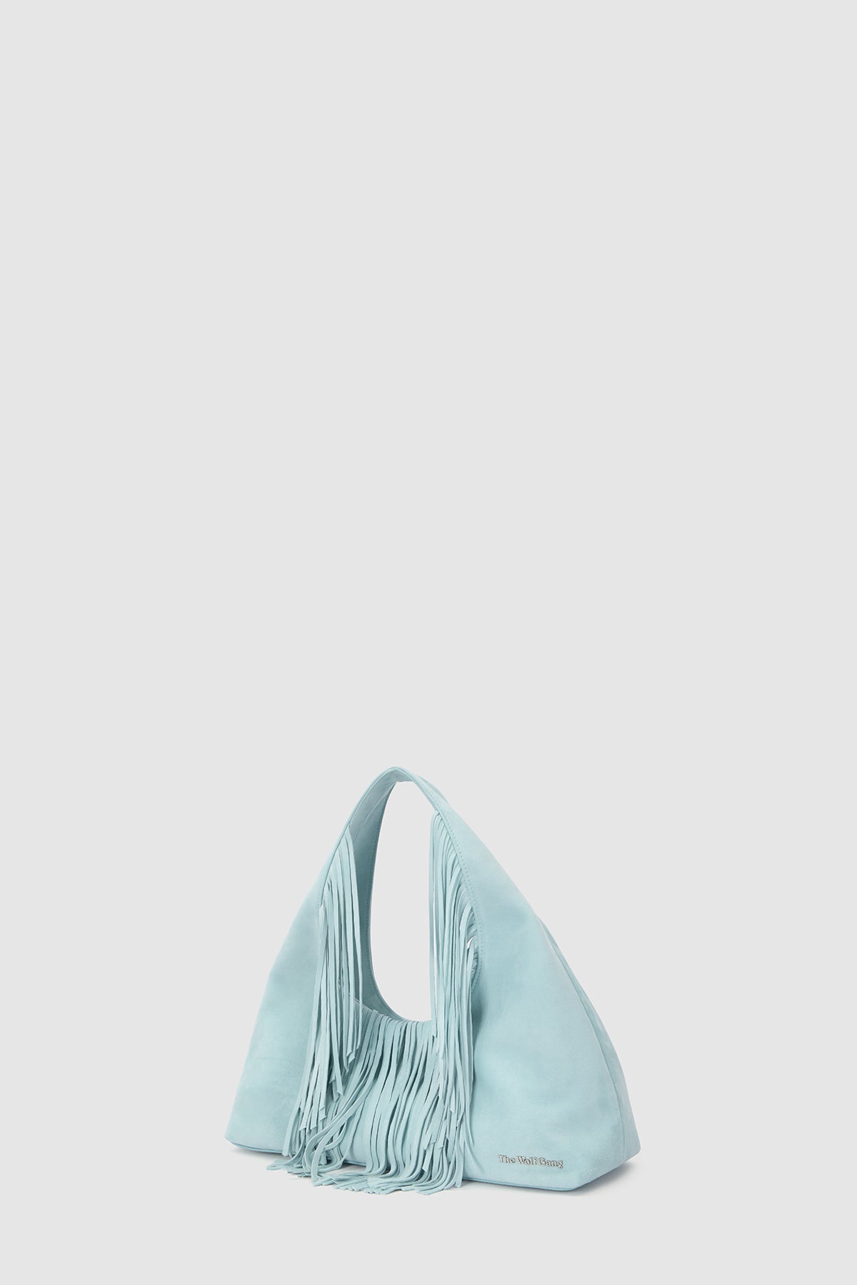 Novia Fringe Handbag - Sky