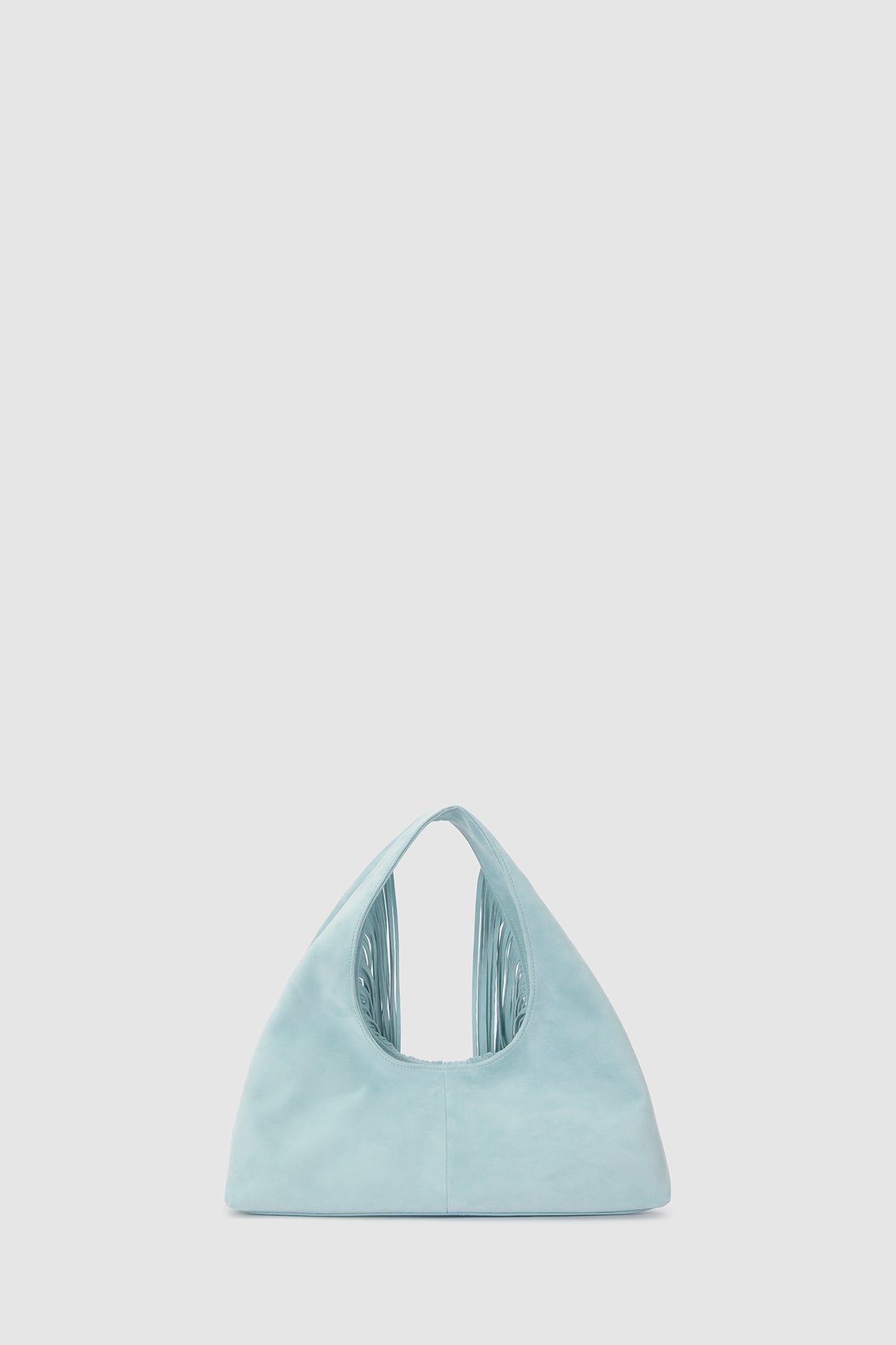 Novia Fringe Handbag - Sky