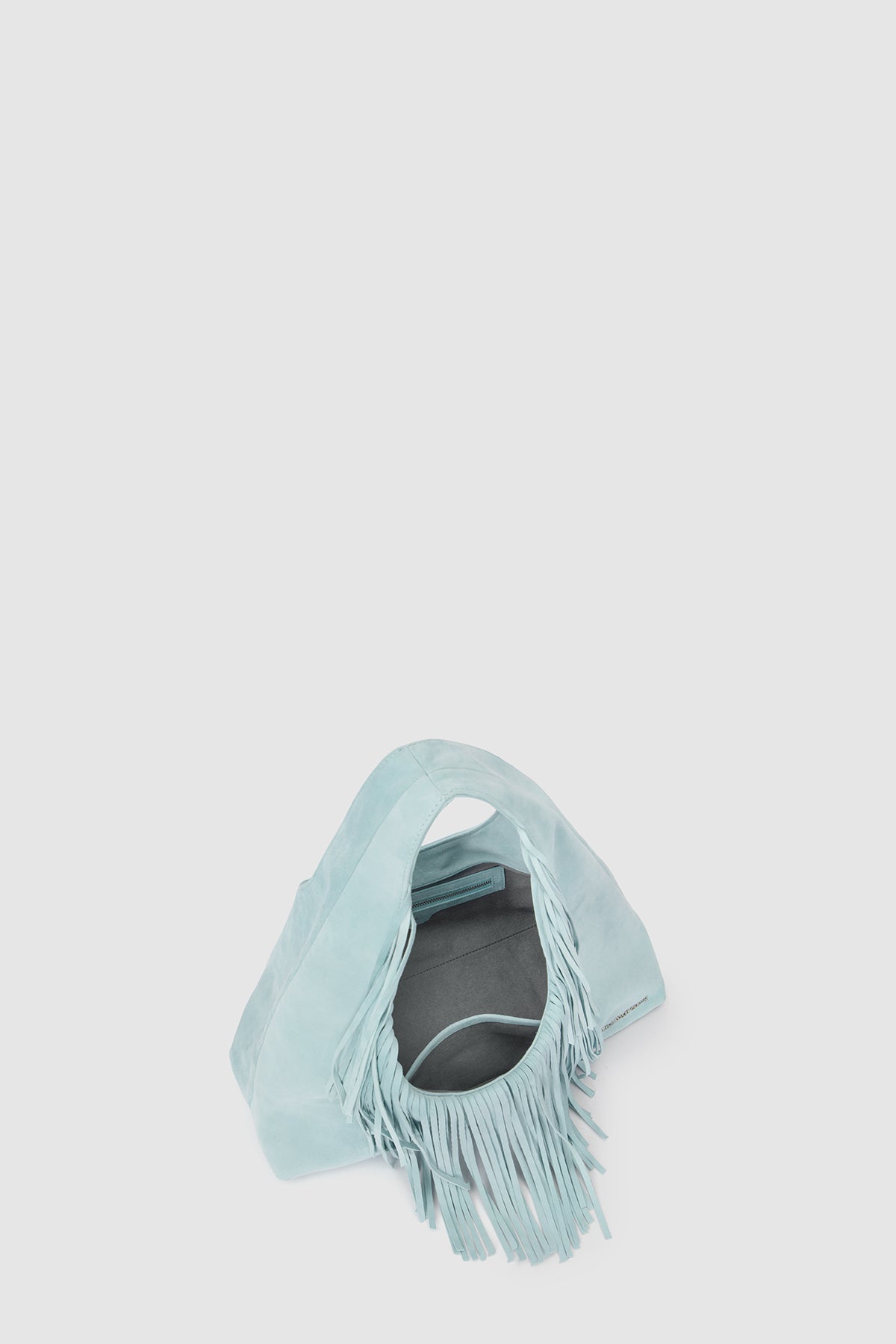 Novia Fringe Handbag - Sky
