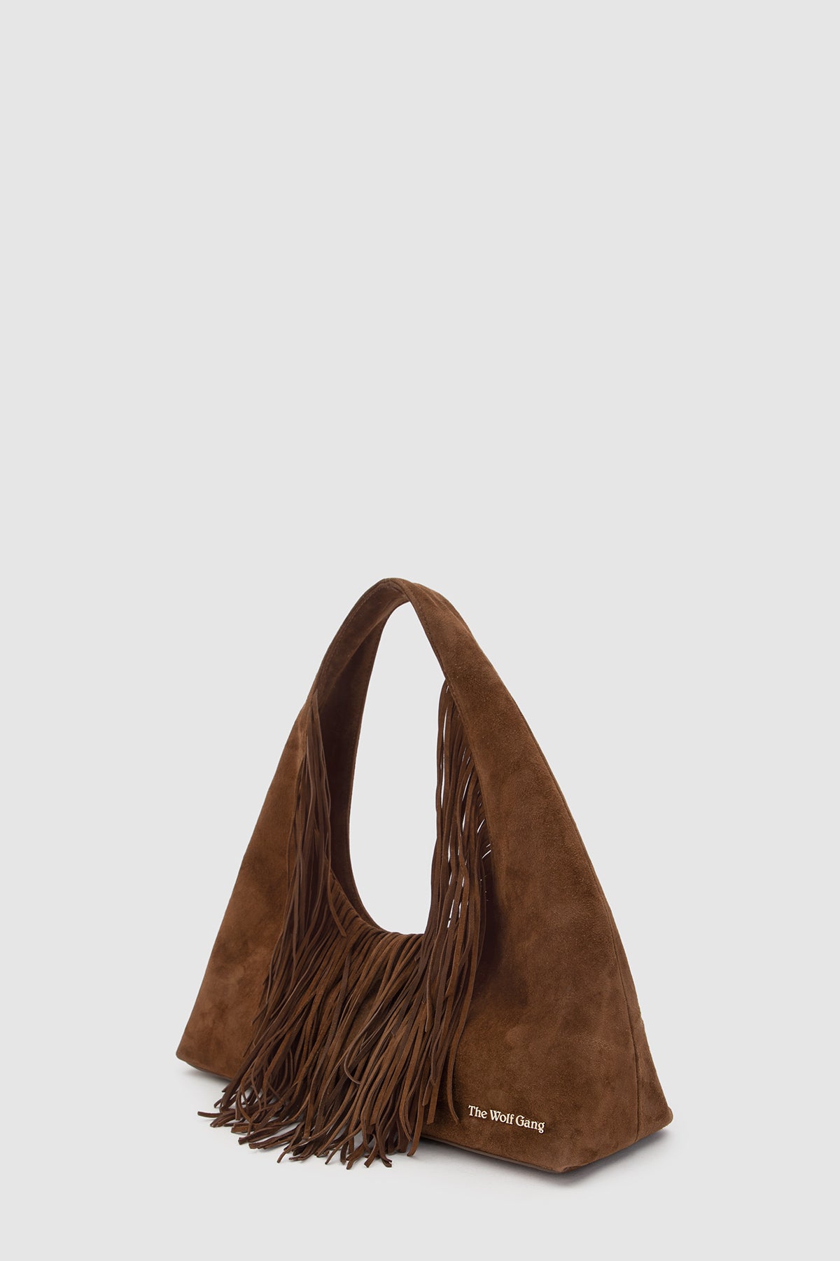 Novia Fringe Handbag - Chocolate