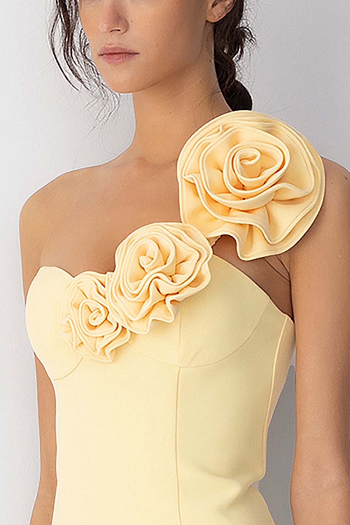Flores Rose Midi Dress - Butter