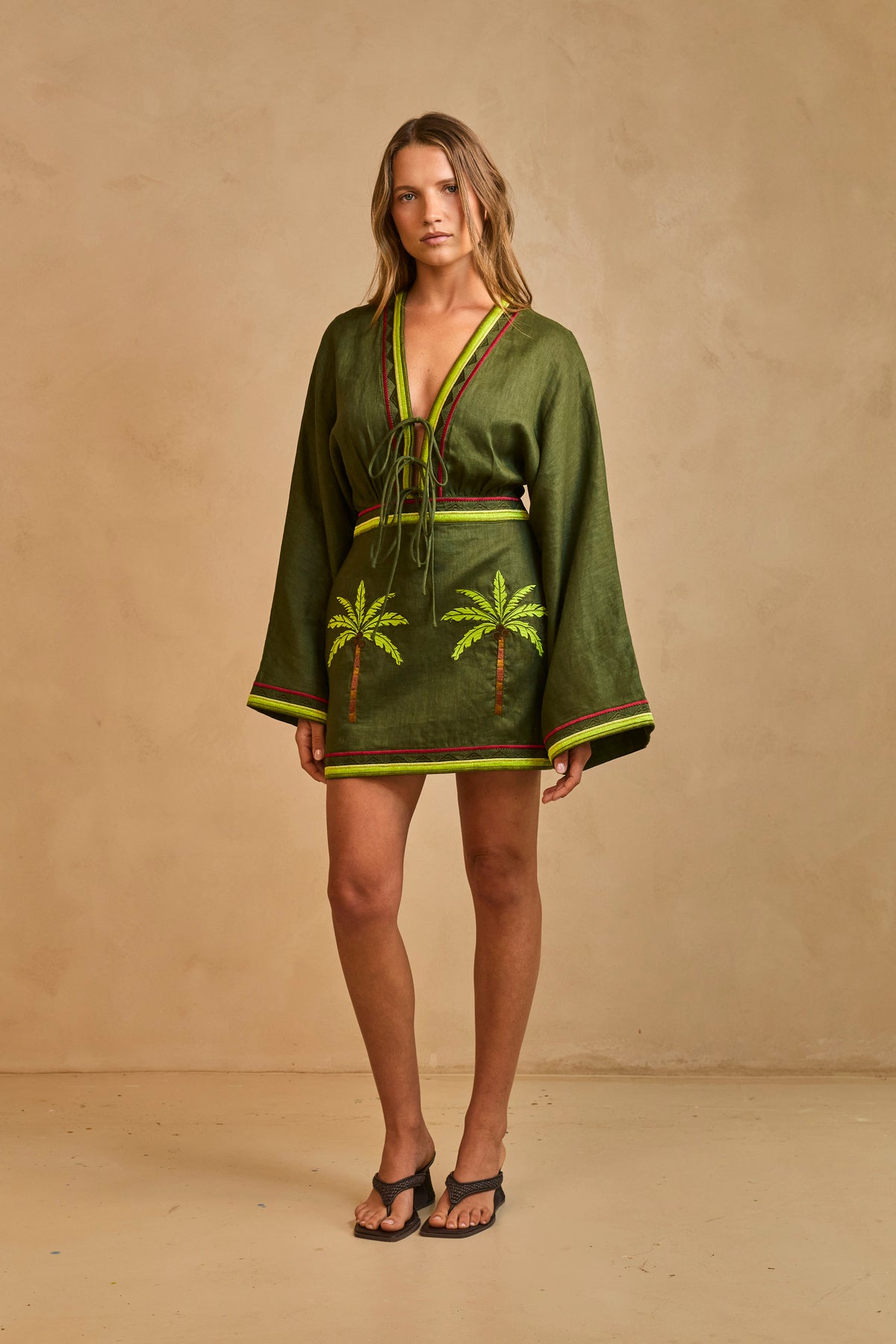Concha Mini Dress - Tropics