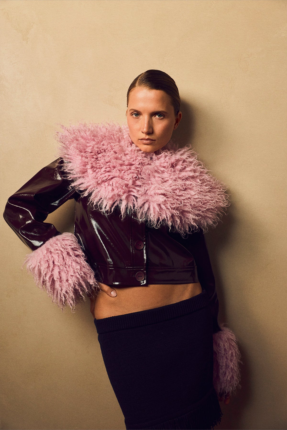 Abrigo Jacket - Berry
