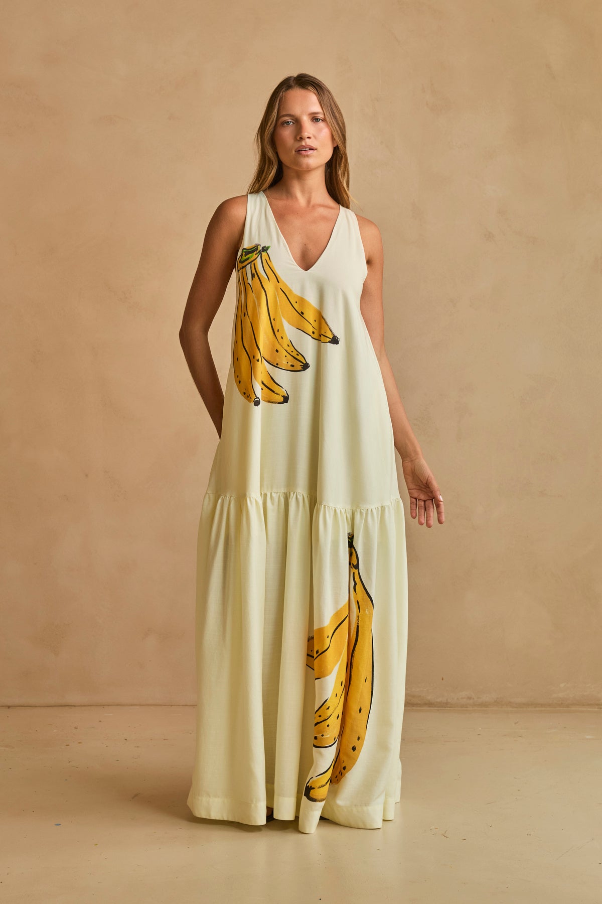 Tippia Maxi Dress - Banana