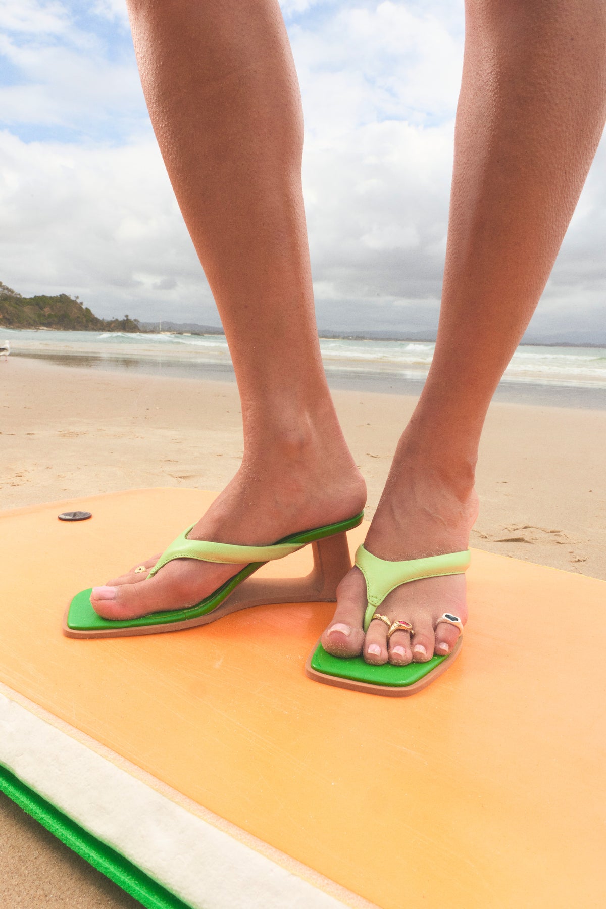 Allegra Heel - Green