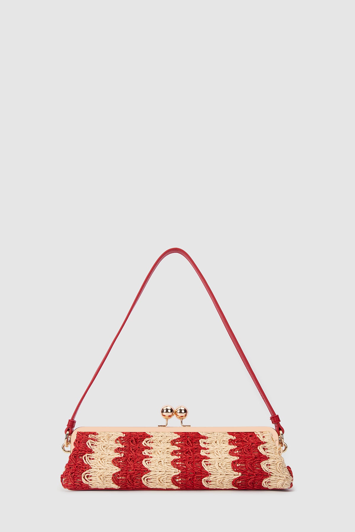 Kai Shoulder Bag - Rojo Stripe