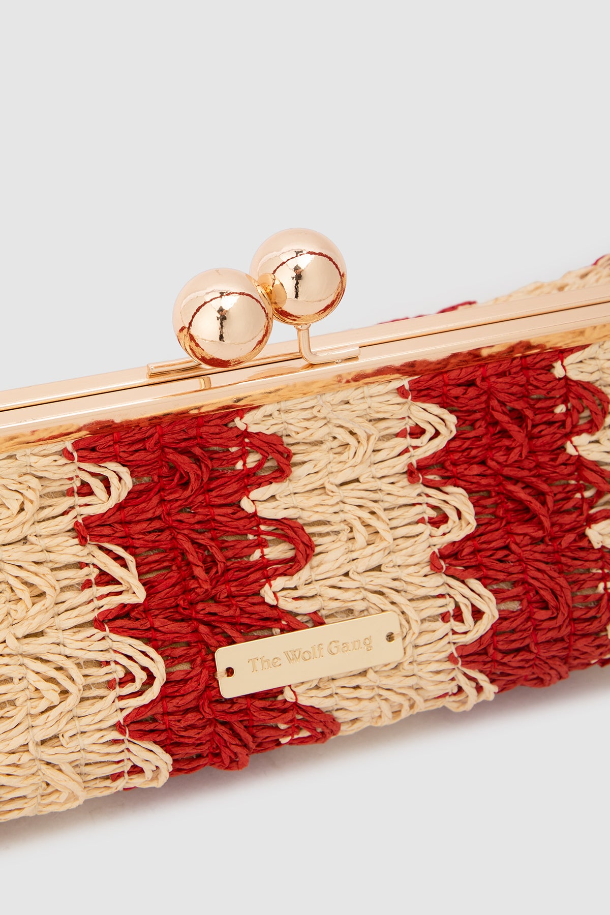 Kai Shoulder Bag - Rojo Stripe