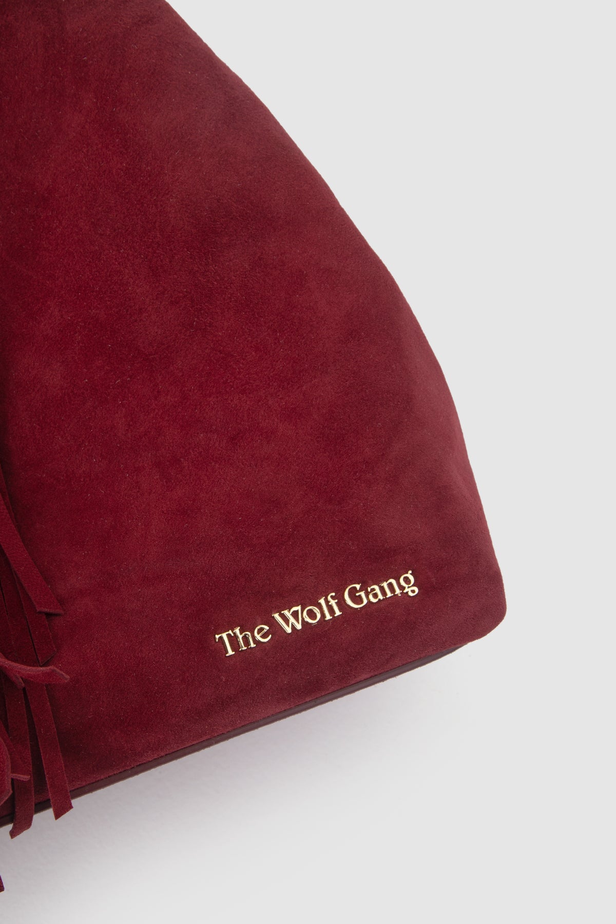 Novia Fringe Handbag - Berry